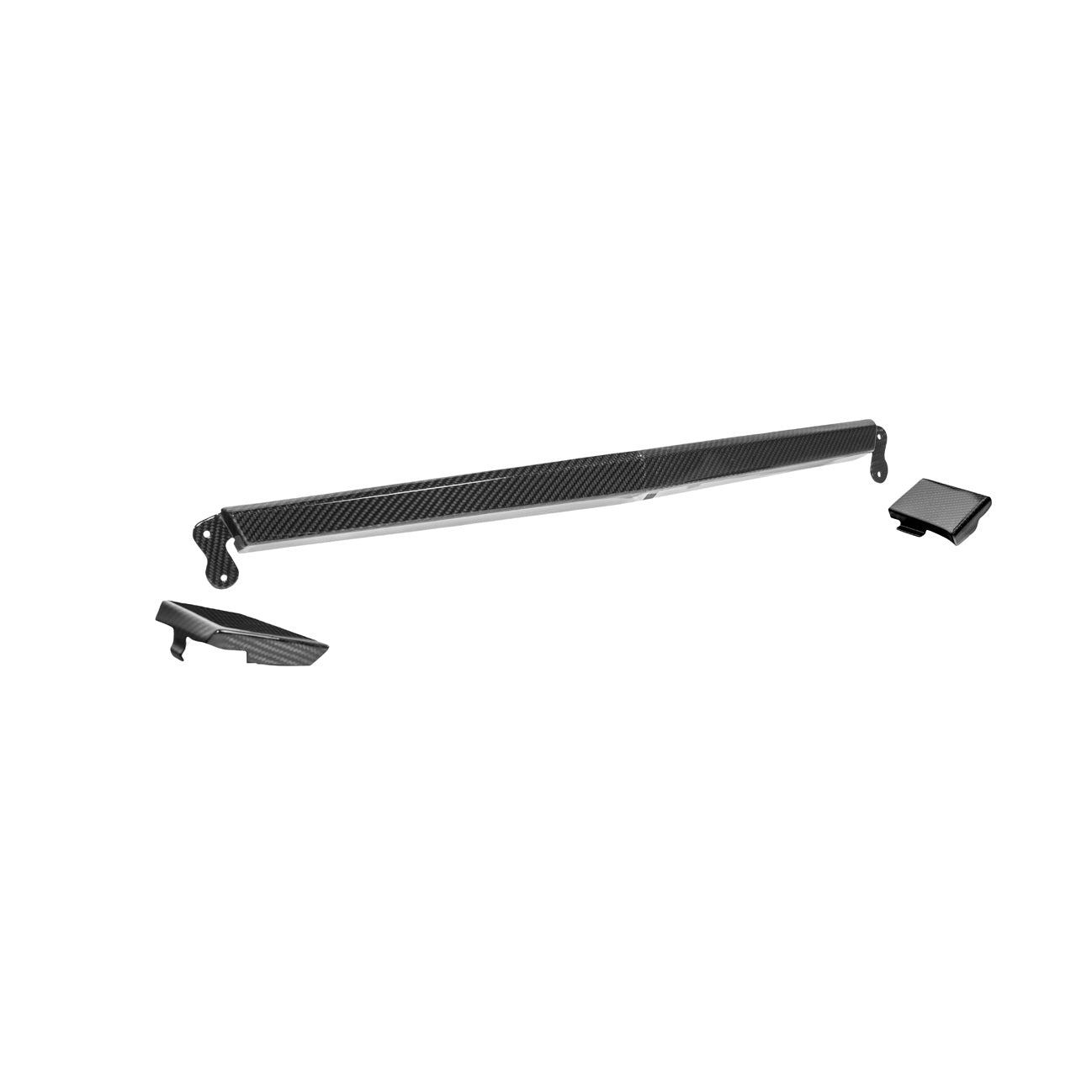 Corvette C8 Carbon Fiber Front Grille Tow Cover Kit