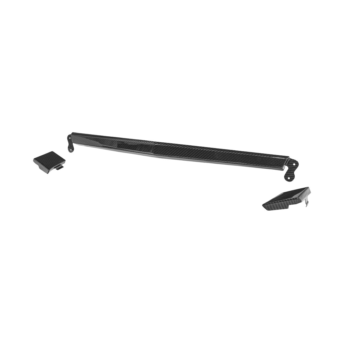 Corvette C8 Carbon Fiber Front Grille Tow Cover Kit