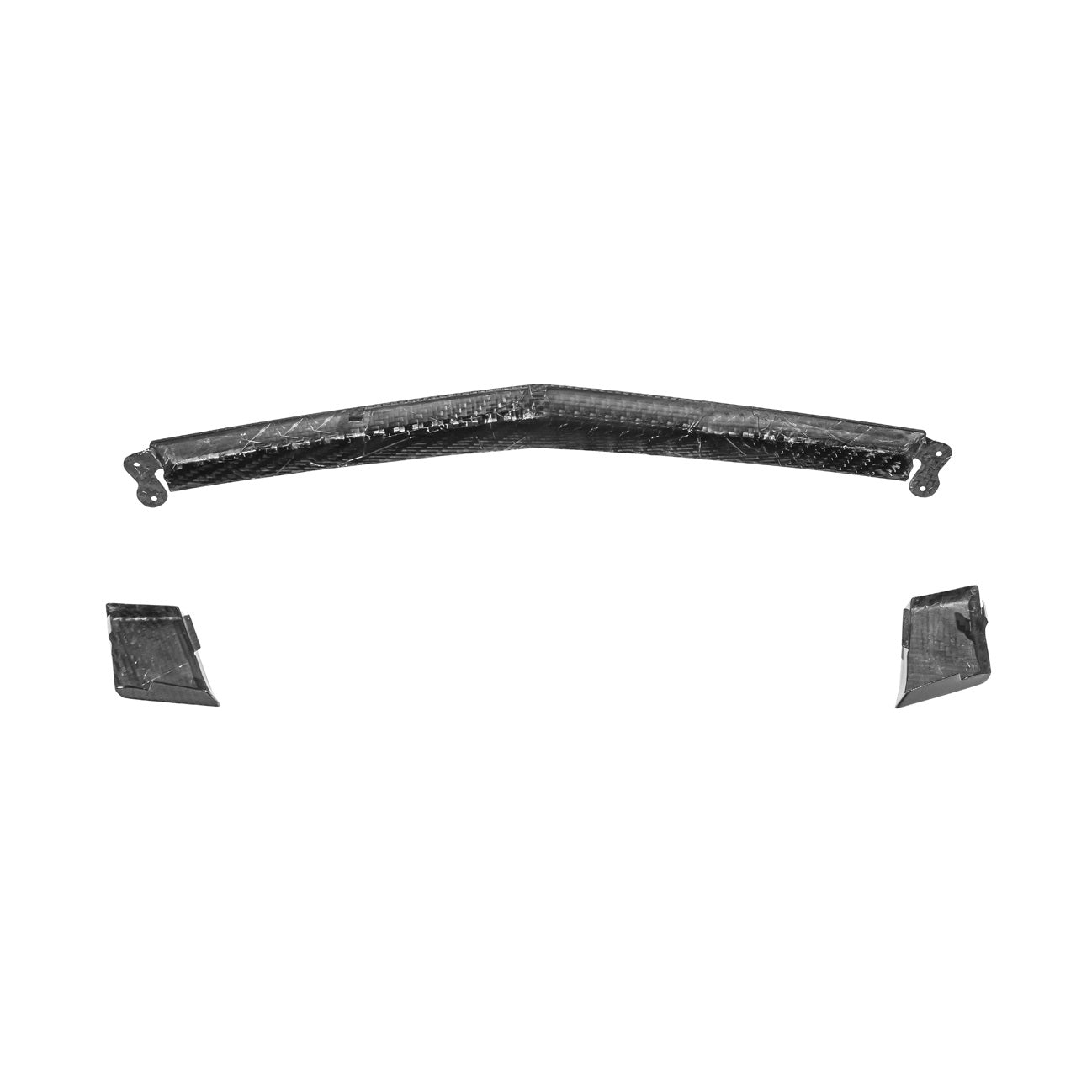 Corvette C8 Carbon Fiber Front Grille Tow Cover Kit