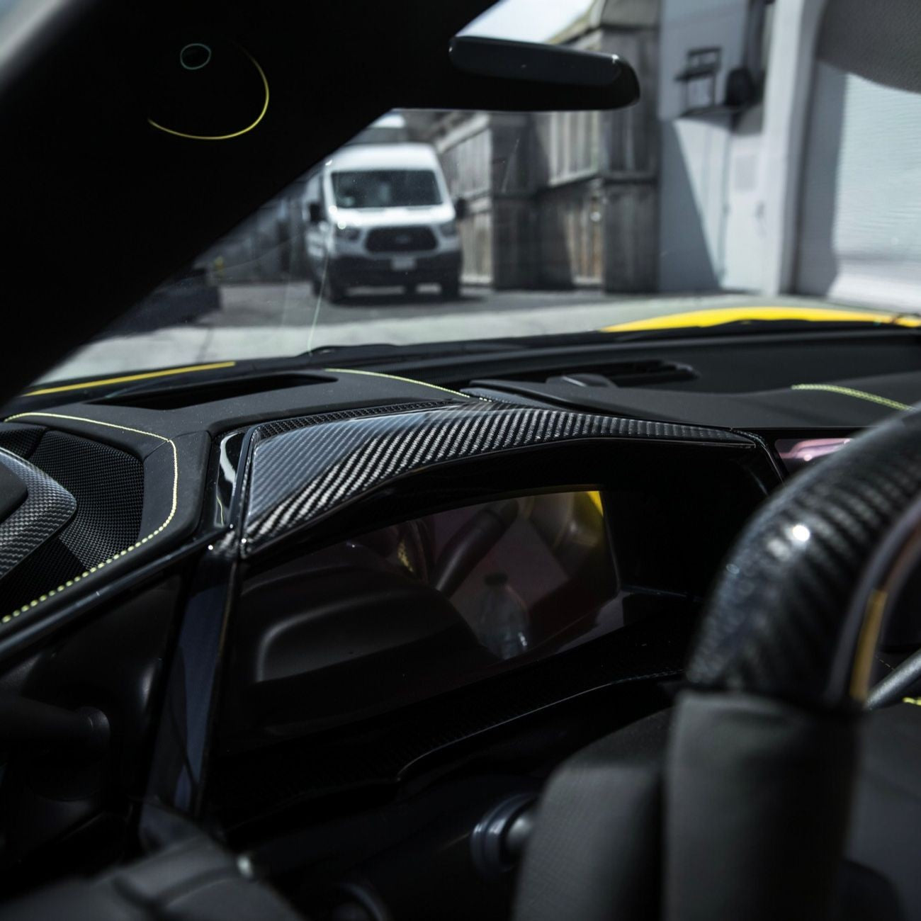 Corvette C8 Carbon Fiber Factory Style Replacement Upper Dashboard Instrument Panel
