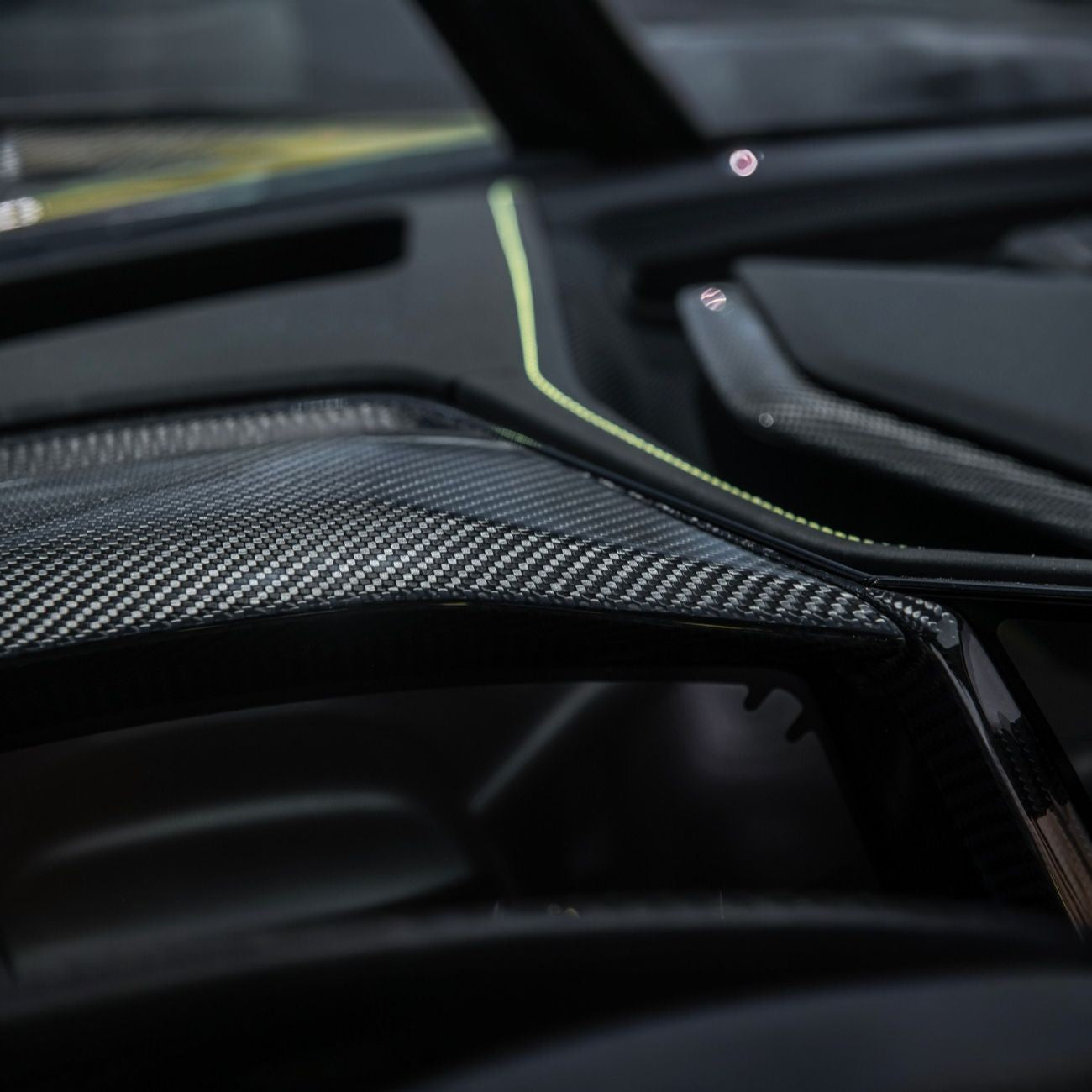 Corvette C8 Carbon Fiber Factory Style Replacement Upper Dashboard Instrument Panel