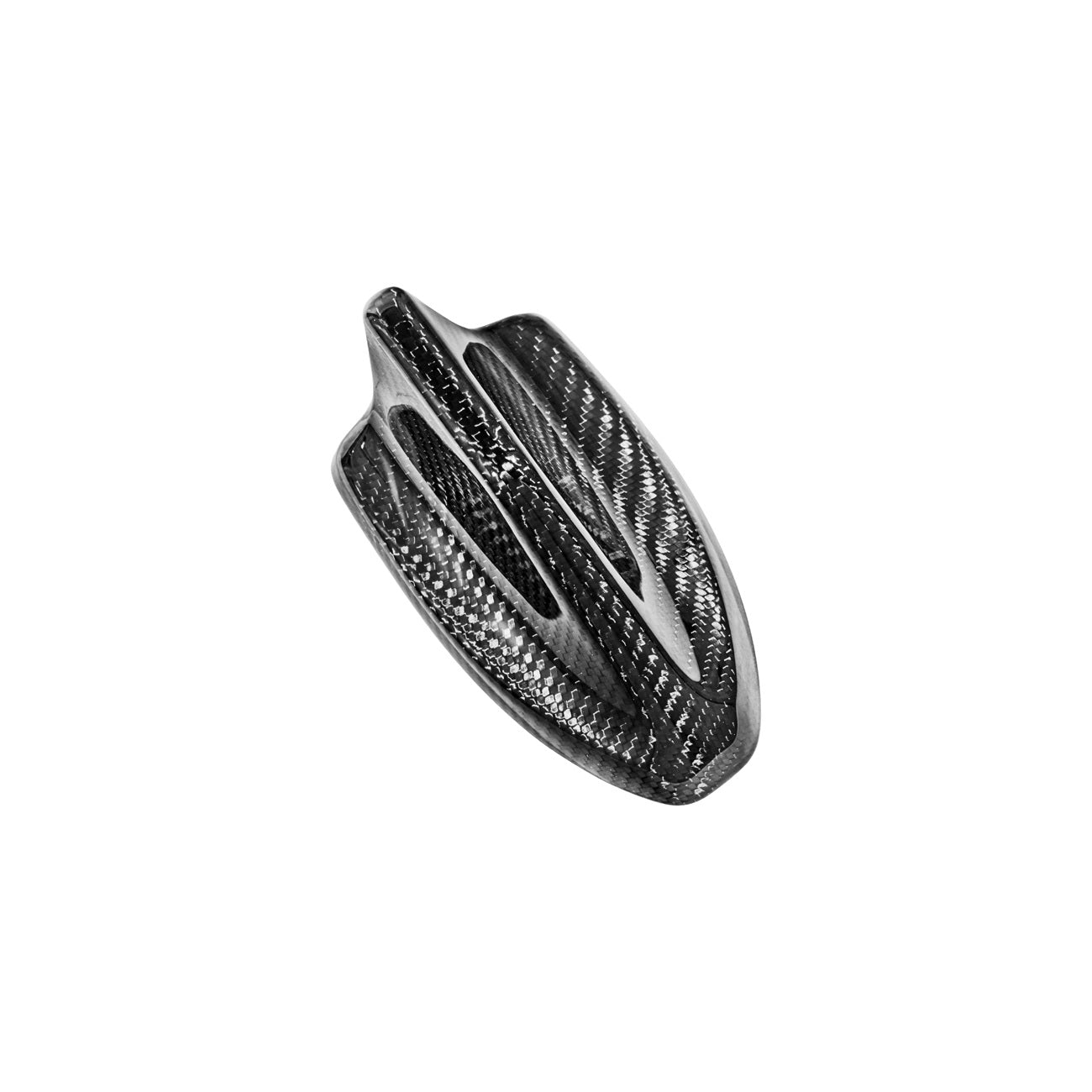 2024-Up Ford Mustang Carbon Fiber Shark Fin Roof Top Antenna Cover