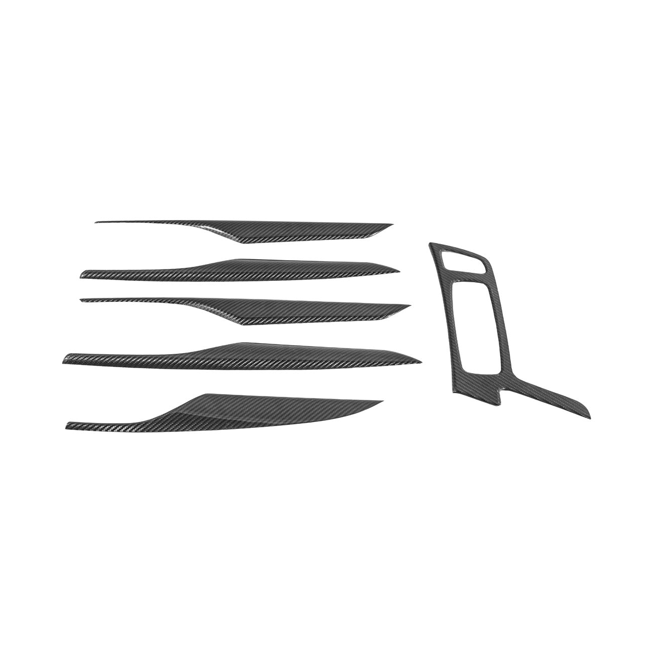 2020-Up Cadillac CT5 Dry Carbon Fiber Interior Trim Cover Set
