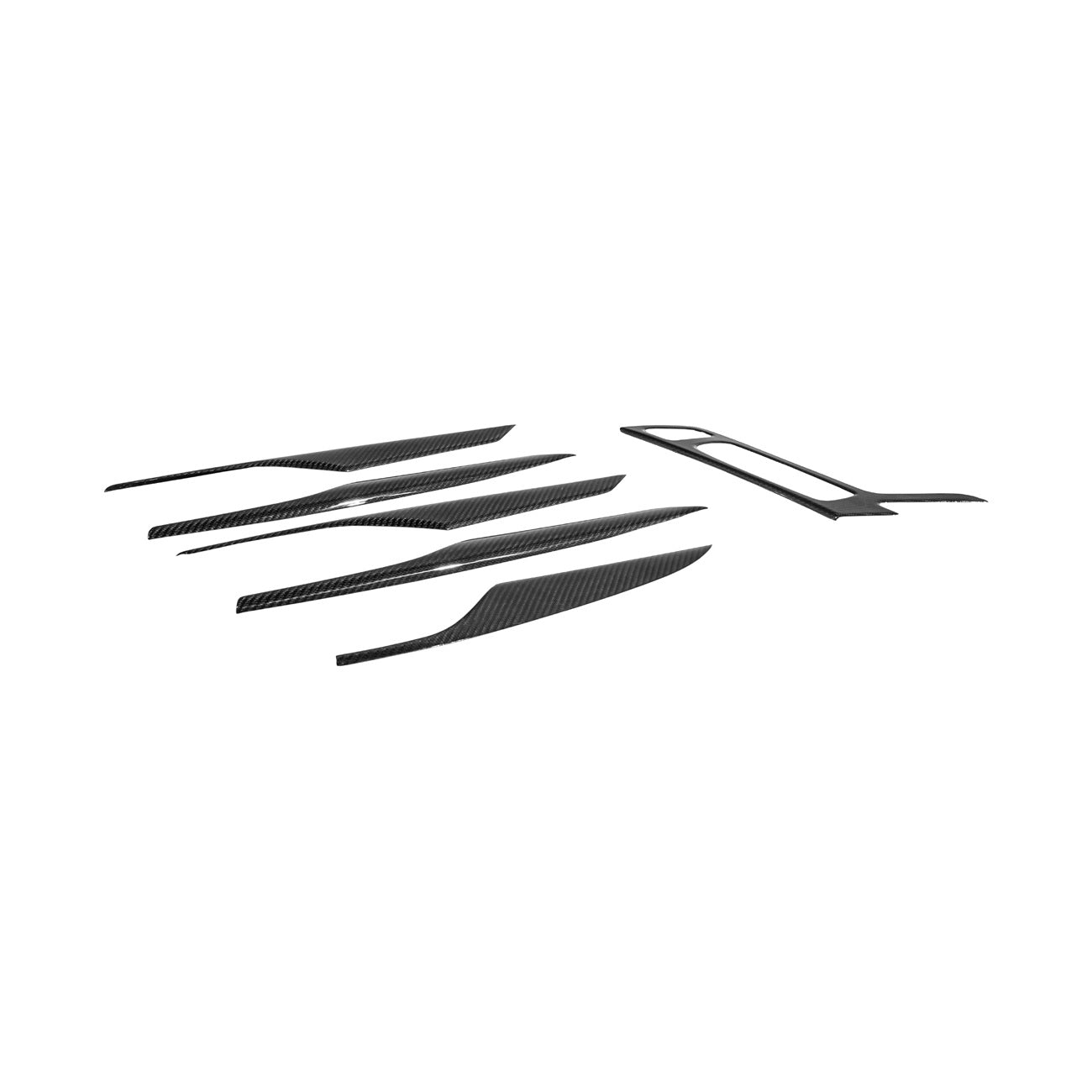 2020-Up Cadillac CT5 Dry Carbon Fiber Interior Trim Cover Set