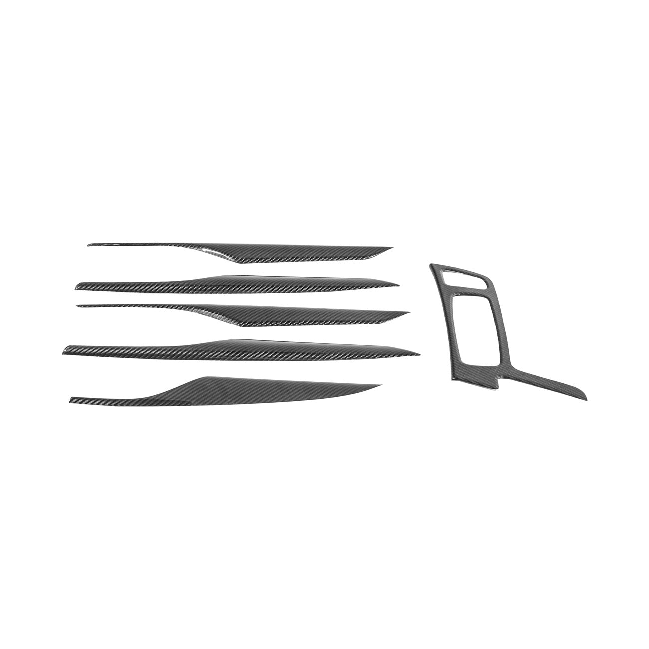 2020-Up Cadillac CT5 Dry Carbon Fiber Interior Trim Cover Set