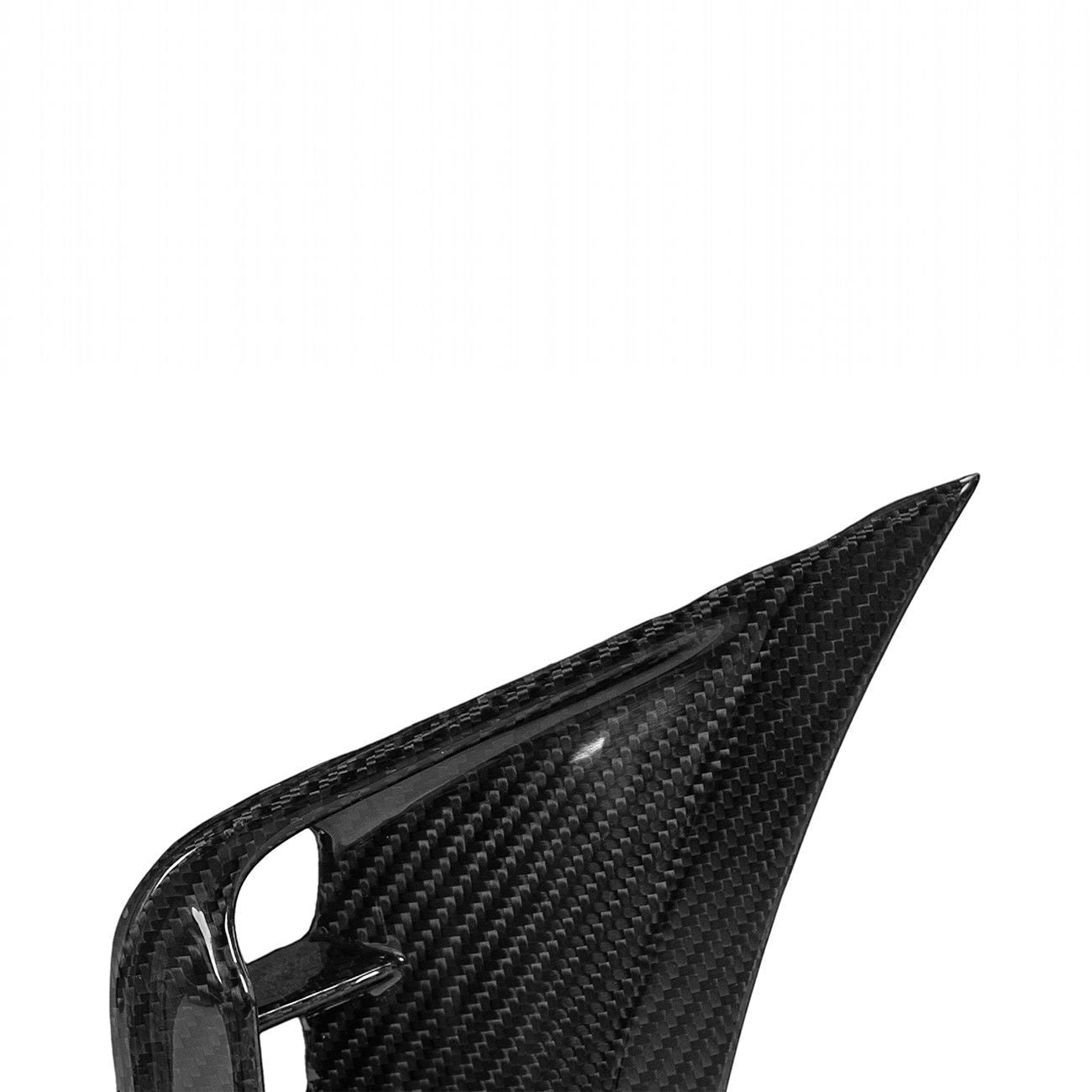 2025-Up Toyota GR Corolla Carbon Fiber Factory Style Front Bumper Side Vent Garnishes