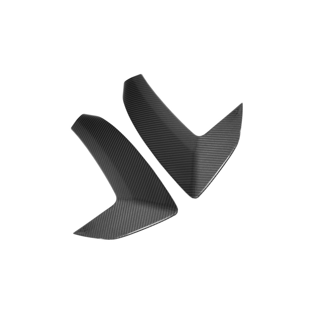 Corvette C8 Carbon Fiber GM Factory Style Replacement Side Door Scoops
