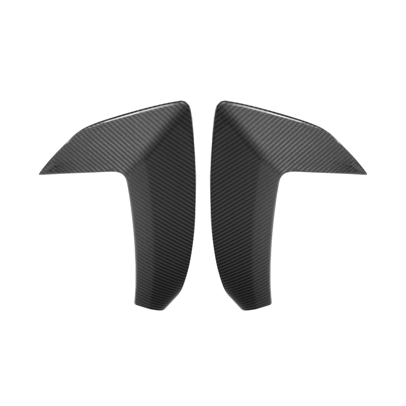 Corvette C8 Carbon Fiber GM Factory Style Replacement Side Door Scoops