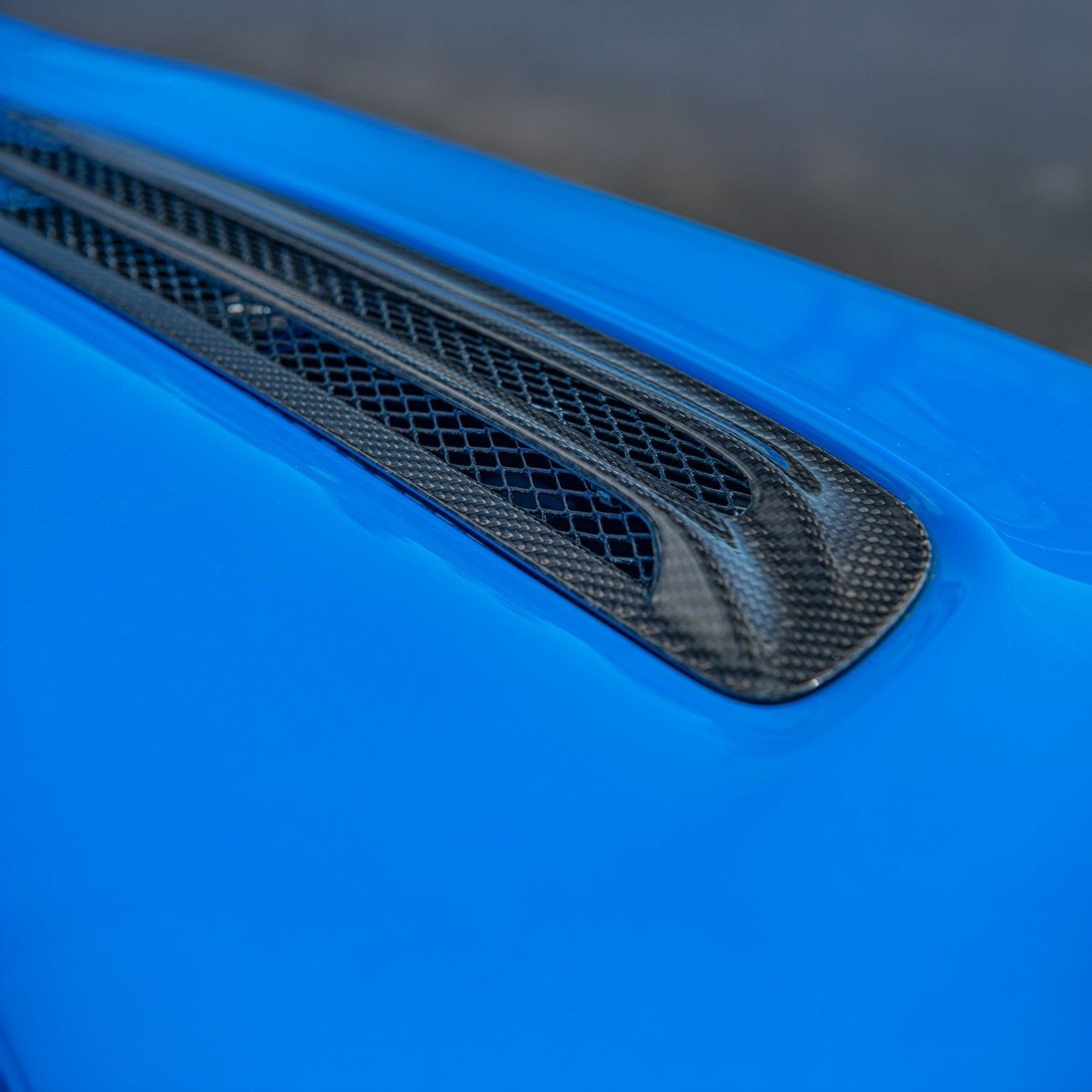 2023-Up Honda Civic Carbon Fiber JDM Factory Style Front Hood Vent Cover