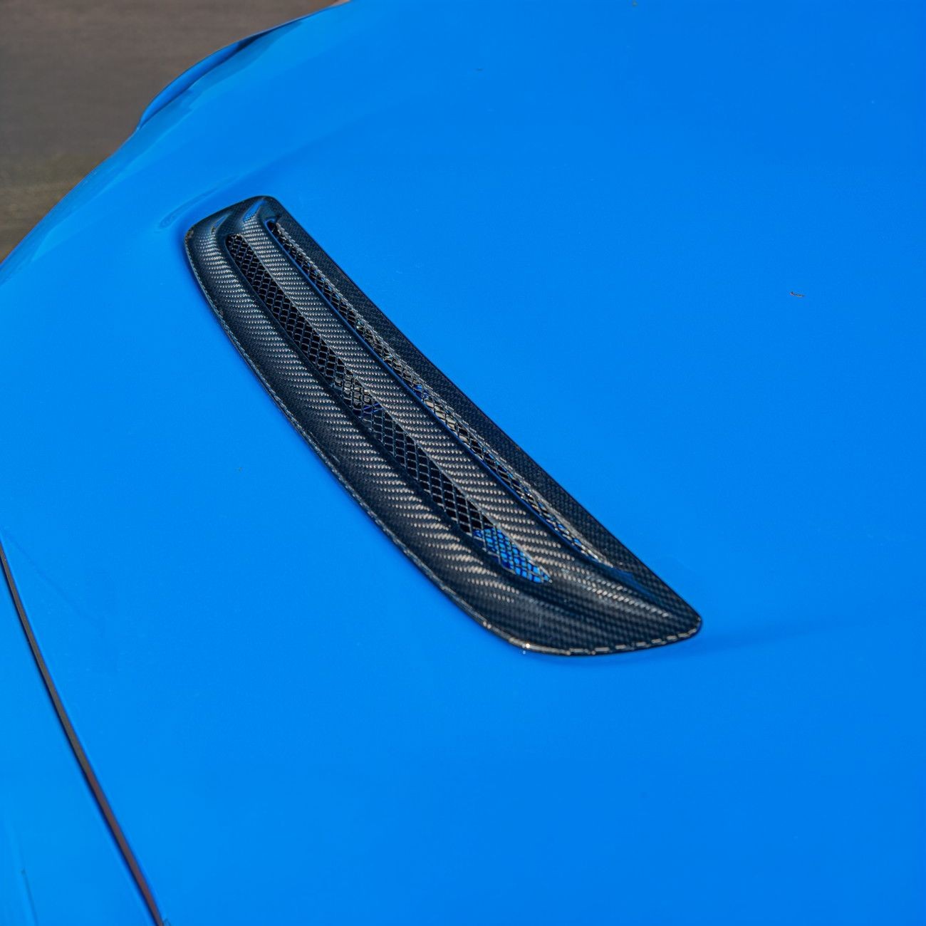 2023-Up Honda Civic Carbon Fiber JDM Factory Style Front Hood Vent Cover