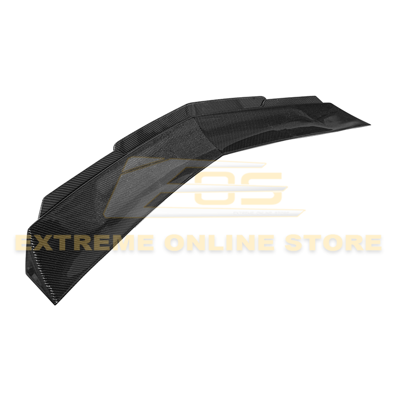 Blemished / Outlet - 2009-15 Cadillac CTS-V Sedan Full Carbon Fiber Wickerbill Rear Trunk Spoiler