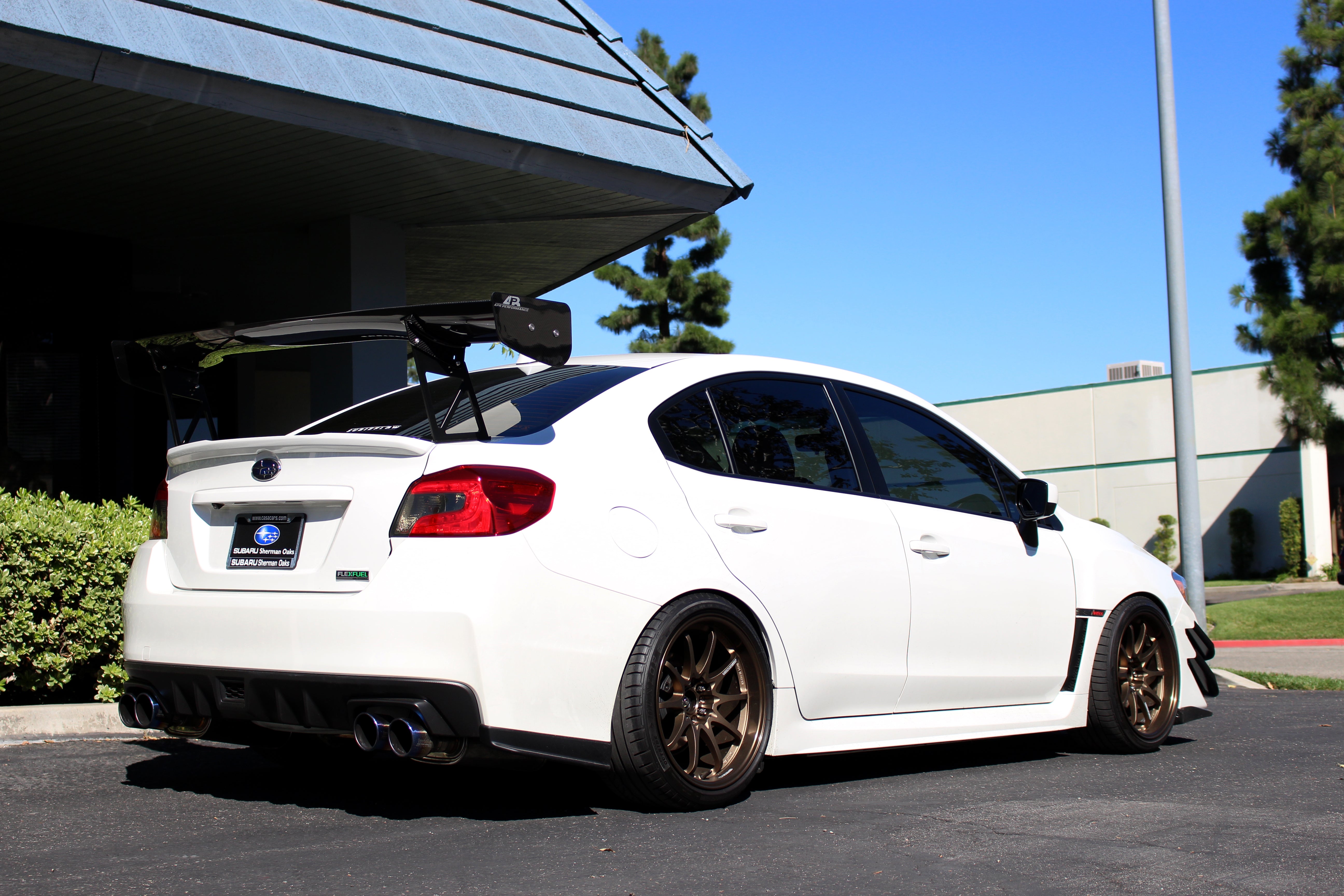 Subaru WRX 67" GTC-300 Carbon Fiber Wing 2015-2021 SPEC