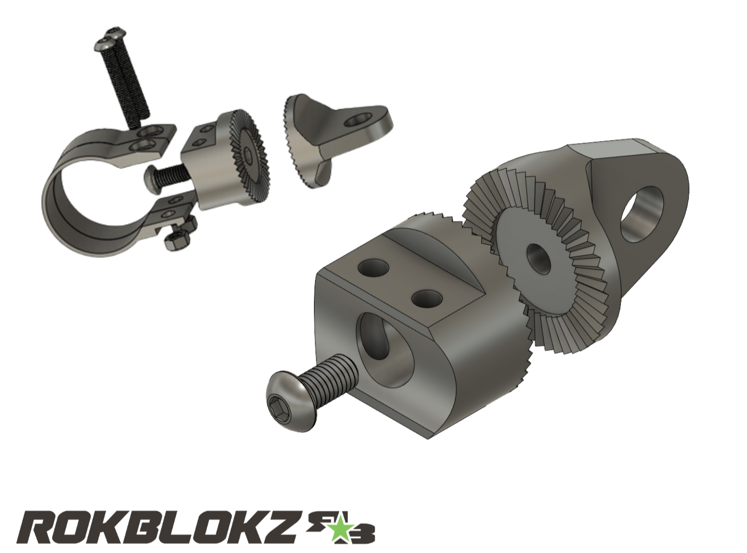 Rokblokz Rotating Flag Mount Bracket