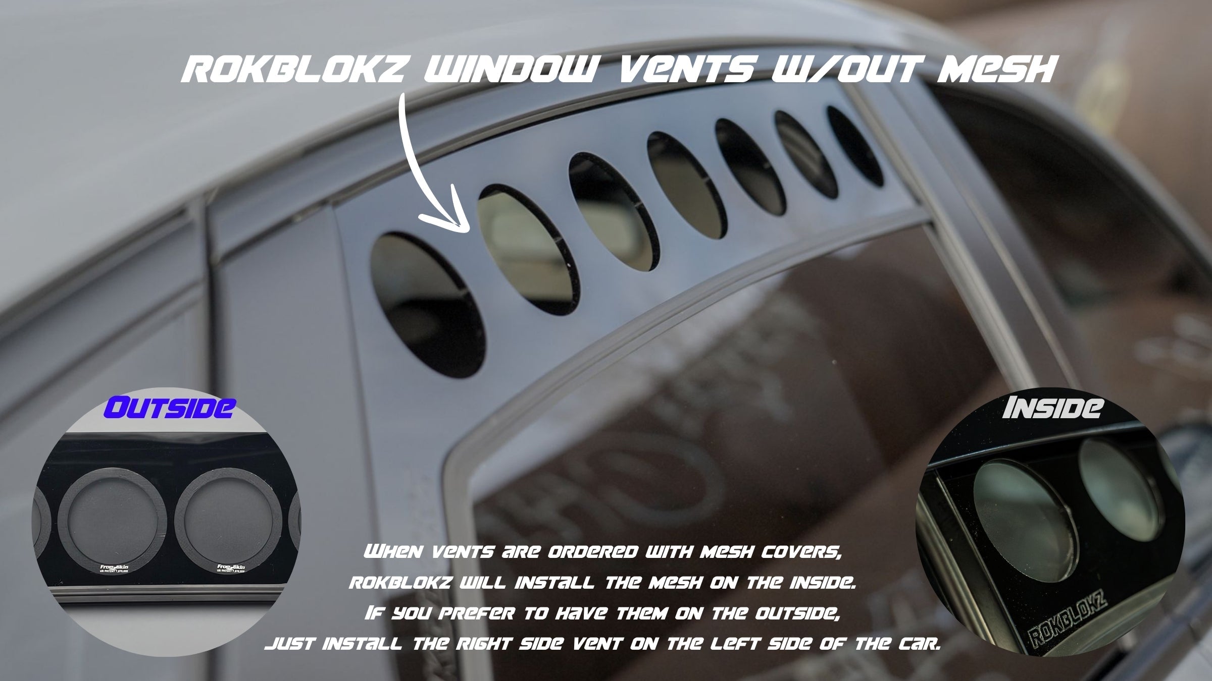 Nissan Sentra 2000-2006 Window Vents