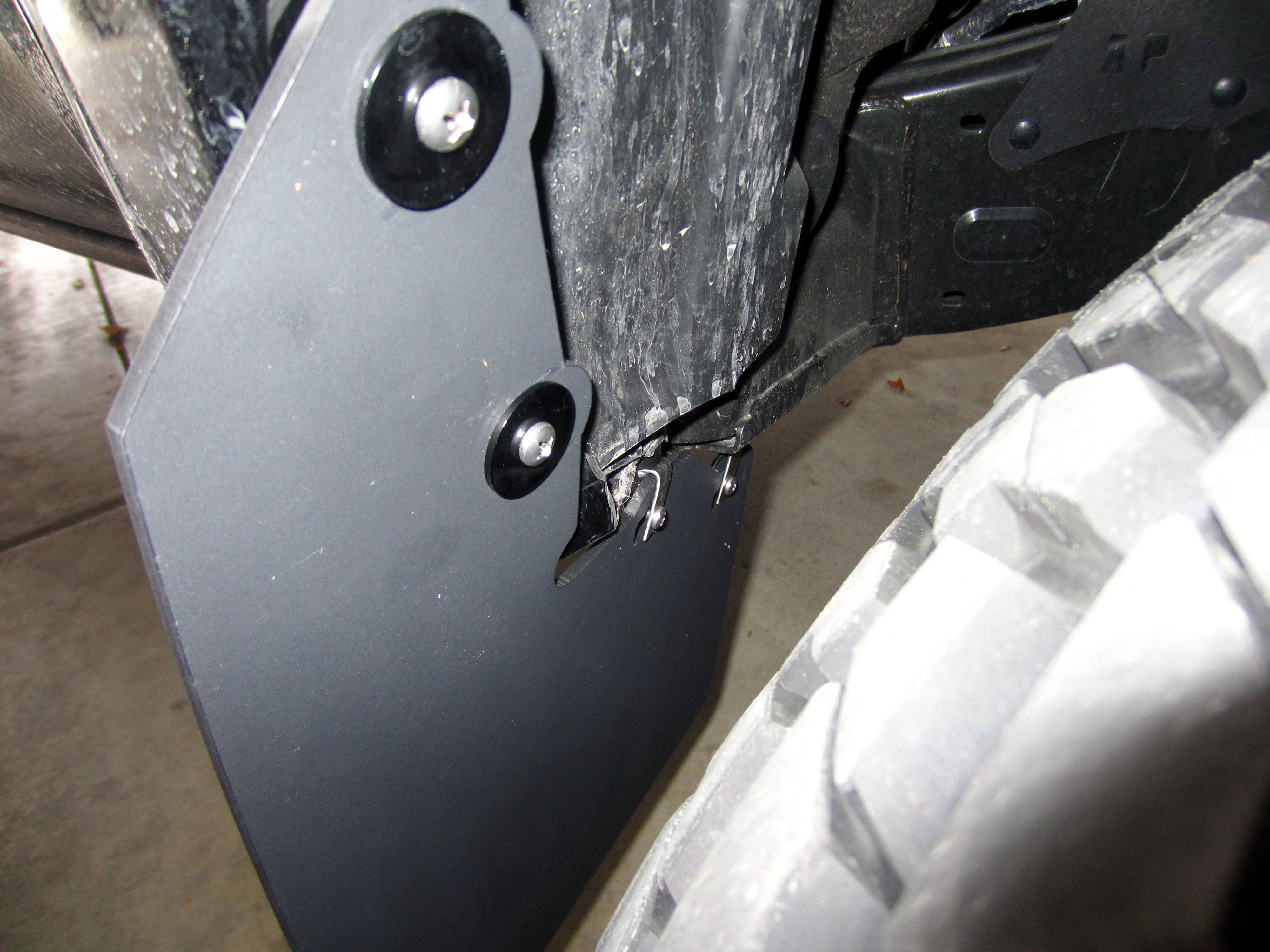Toyota Tacoma (3rd Gen) 2016+ Mud Flaps - FRONT ONLY