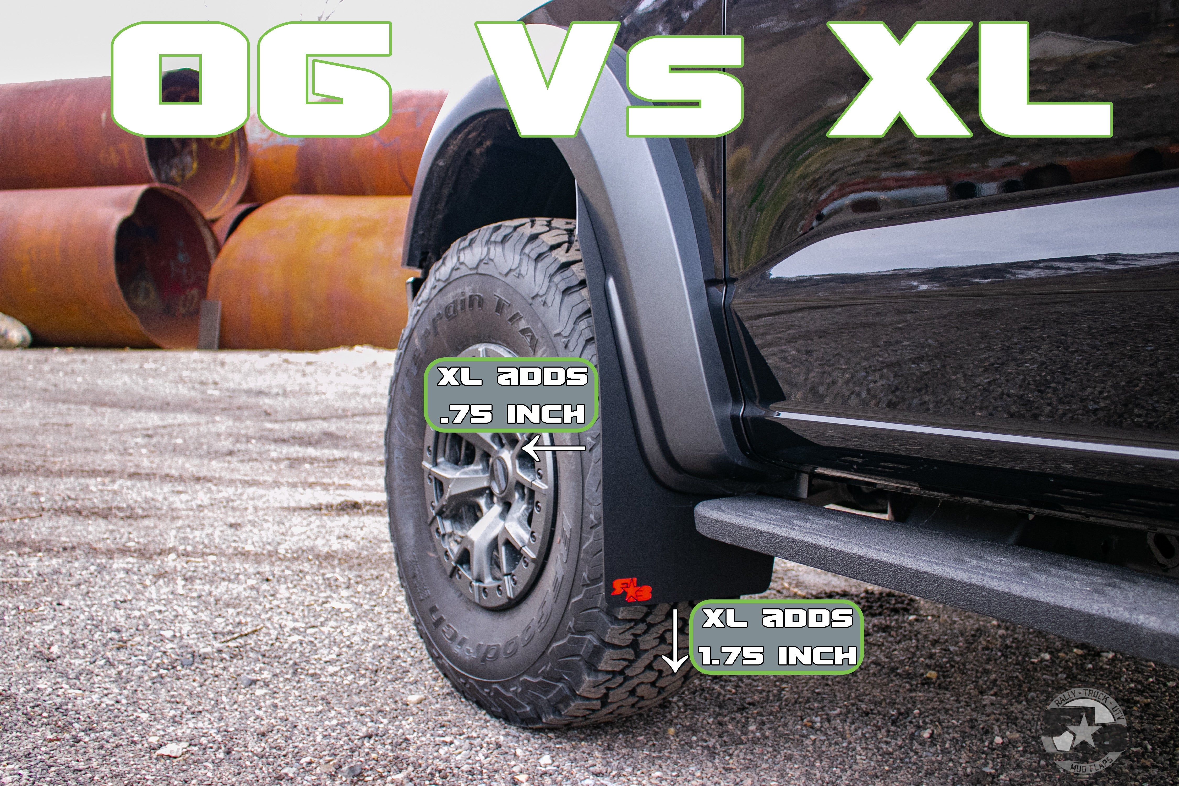 Ford F-150 RAPTOR 2021+ Mud Flaps