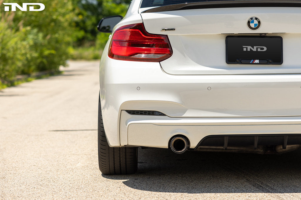 Acexxon F22 2-Series M-Sport Rear Reflector Insert Set - Honeycomb-Exterior-Grocery Getter Performance