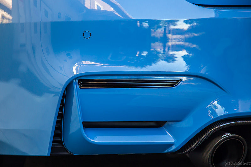 Acexxon F8X M3 / M4 Rear Reflector Insert Set - Horizontal Slat-Exterior-Grocery Getter Performance