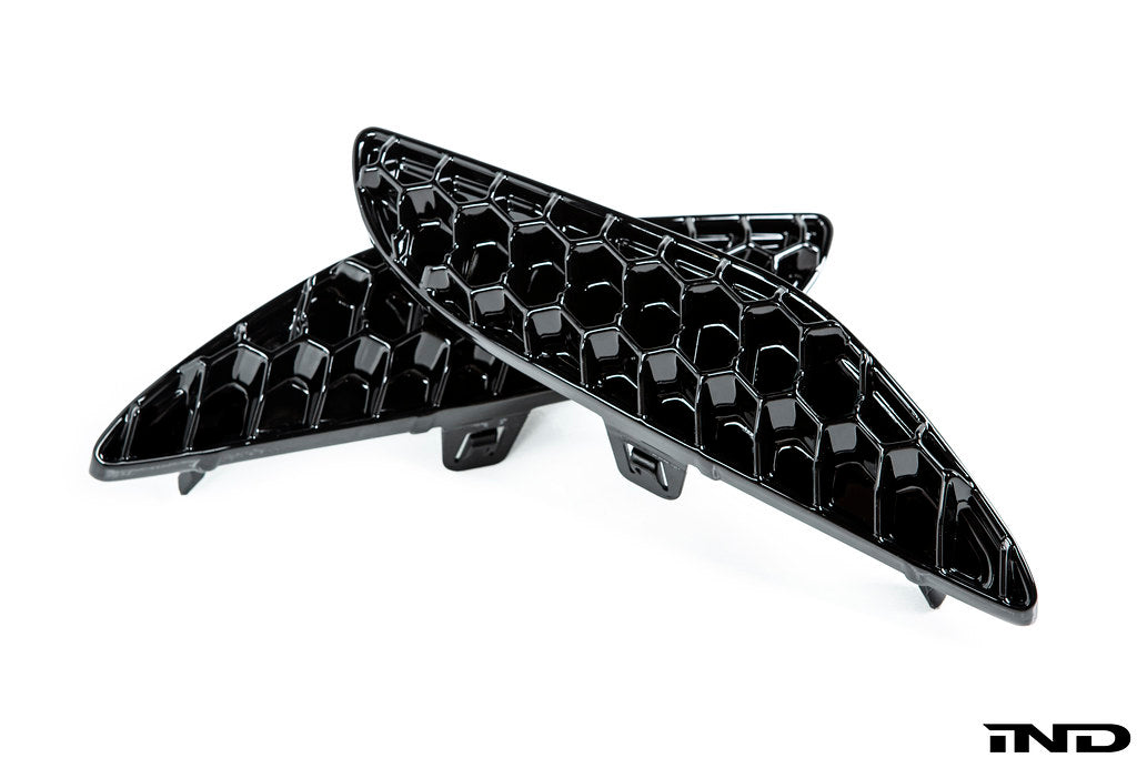 Acexxon F95 X5M / F96 X6M Rear Reflector Insert Set - 3D Honeycomb-Exterior-Grocery Getter Performance