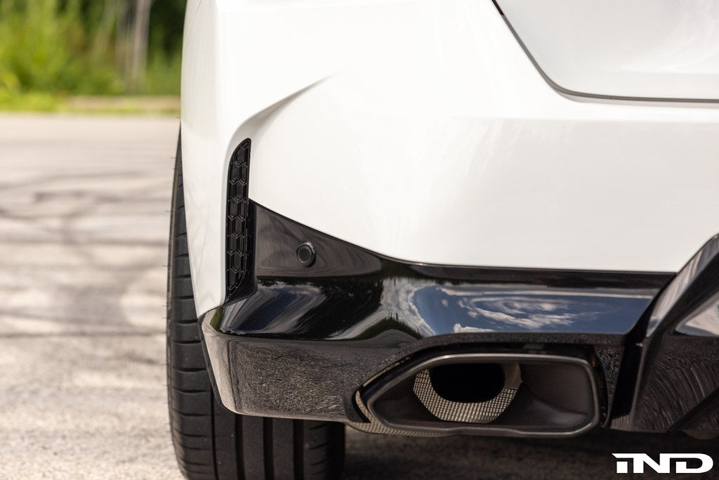 Acexxon G42 2-Series M-Sport Rear Reflector Insert Set - Honeycomb-Exterior-Grocery Getter Performance