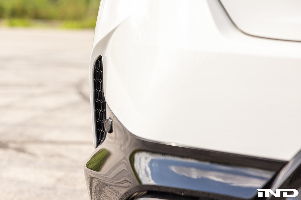 Acexxon G42 2-Series M-Sport Rear Reflector Insert Set - Honeycomb-Exterior-Grocery Getter Performance