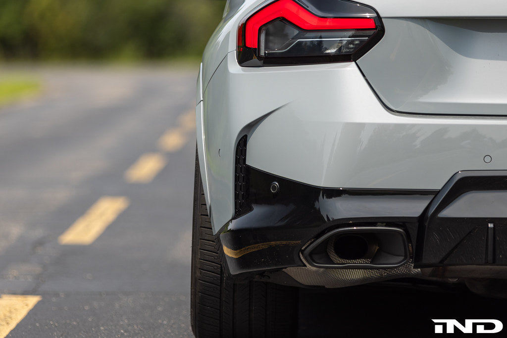 Acexxon G42 2-Series M-Sport Rear Reflector Insert Set - Honeycomb-Exterior-Grocery Getter Performance