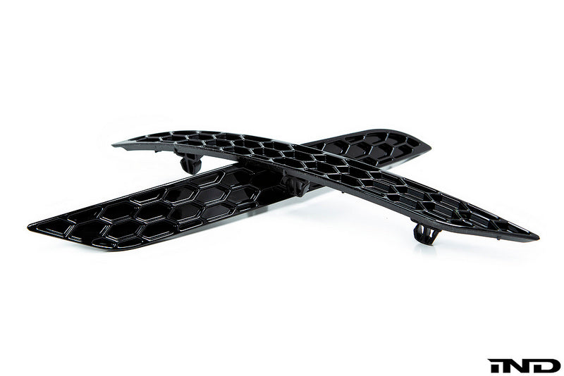 Acexxon MK7.5 Golf GTI / Golf R Rear Reflector Insert Set - Honeycomb