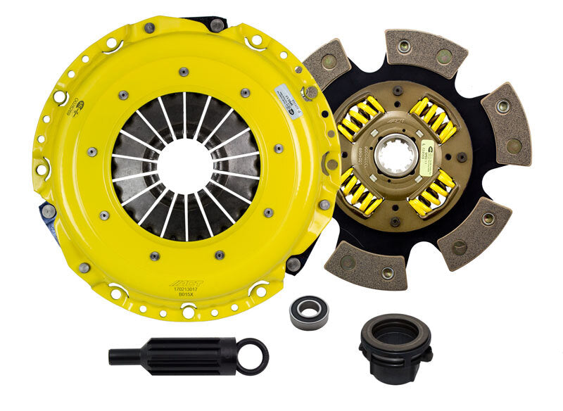 ACT 01-06 BMW M3 E46 XT/Race Sprung 6 Pad Clutch Kit-Clutch Kits - Single-Grocery Getter Performance