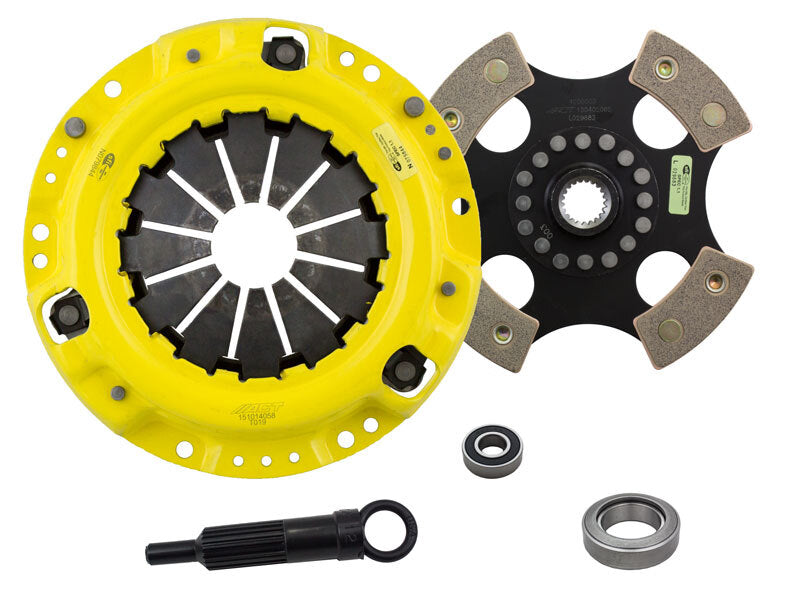 ACT 1980 Toyota Corolla HD/Race Rigid 4 Pad Clutch Kit-Clutch Kits - Single-Grocery Getter Performance