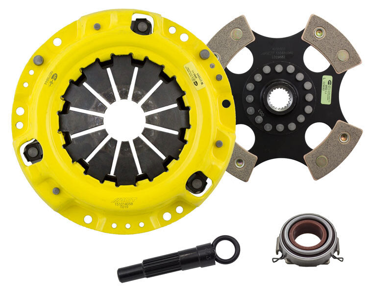 ACT 1986 Toyota Corolla HD/Race Rigid 4 Pad Clutch Kit-Clutch Kits - Single-Grocery Getter Performance