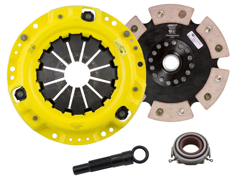 ACT 1986 Toyota Corolla HD/Race Rigid 6 Pad Clutch Kit-Clutch Kits - Single-Grocery Getter Performance