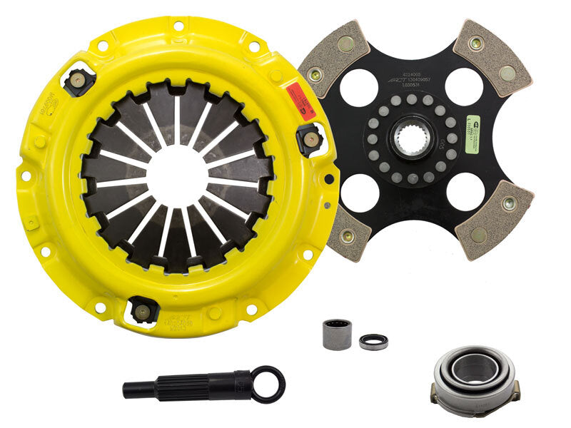 ACT 1987 Mazda RX-7 HD/Race Rigid 4 Pad Clutch Kit-Clutch Kits - Single-Grocery Getter Performance