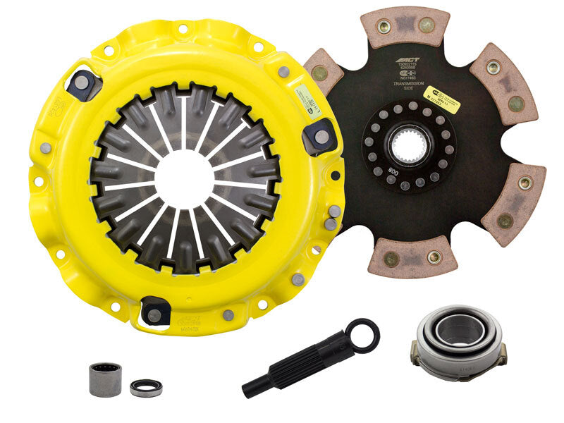ACT 1987 Mazda RX-7 XT/Race Rigid 6 Pad Clutch Kit-Clutch Kits - Single-Grocery Getter Performance