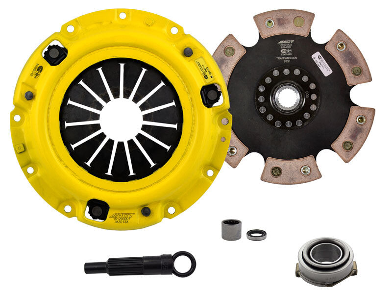 ACT 1987 Mazda RX-7 XT/Race Rigid 6 Pad Clutch Kit-Clutch Kits - Single-Grocery Getter Performance