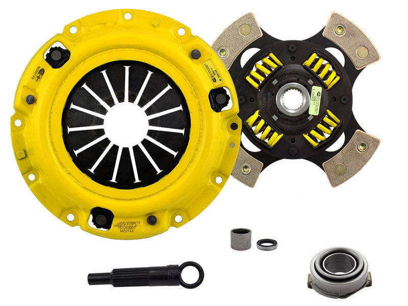 ACT 1987 Mazda RX-7 XT/Race Sprung 4 Pad Clutch Kit-Clutch Kits - Single-Grocery Getter Performance