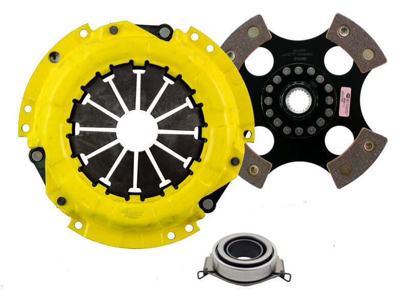 ACT 1988 Toyota Camry Sport/Race Rigid 4 Pad Clutch Kit-Clutch Kits - Single-Grocery Getter Performance