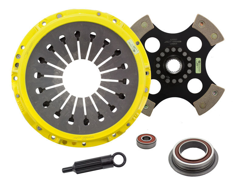 ACT 1988 Toyota Supra HD/Race Rigid 4 Pad Clutch Kit-Clutch Kits - Single-Grocery Getter Performance