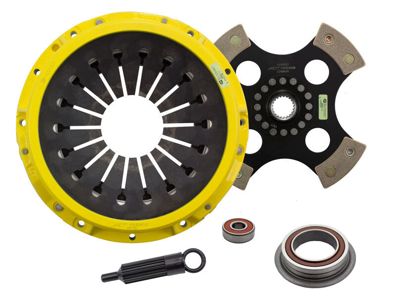 ACT 1988 Toyota Supra XT/Race Rigid 4 Pad Clutch Kit-Clutch Kits - Single-Grocery Getter Performance
