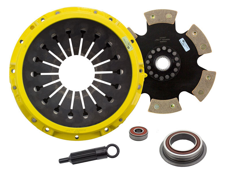 ACT 1988 Toyota Supra XT/Race Rigid 6 Pad Clutch Kit-Clutch Kits - Single-Grocery Getter Performance