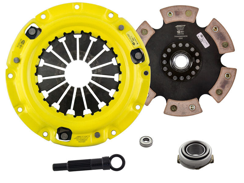 ACT 1991 Ford Escort HD/Race Rigid 6 Pad Clutch Kit-Clutch Kits - Single-Grocery Getter Performance