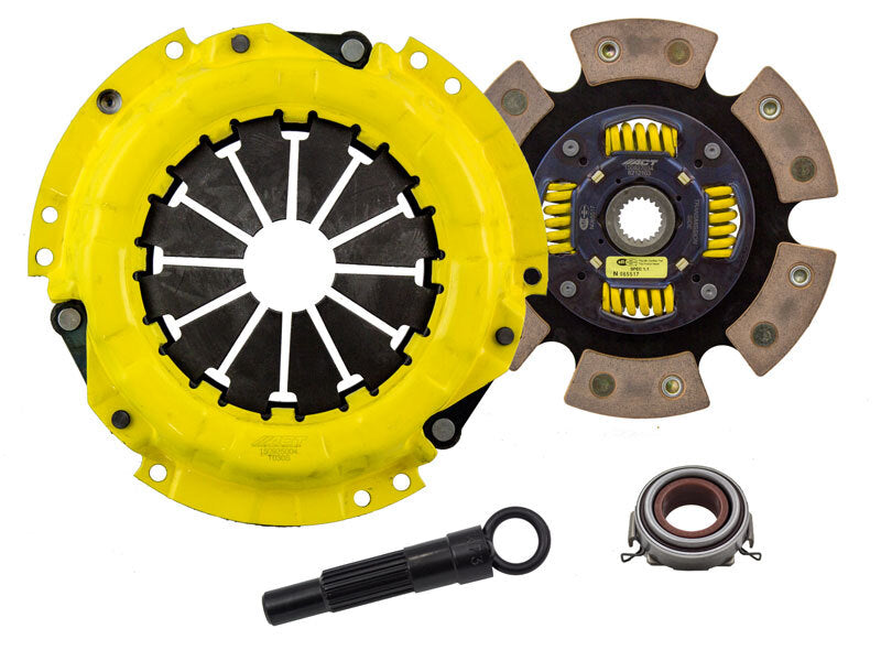 ACT 1991 Geo Prizm Sport/Race Sprung 6 Pad Clutch Kit-Clutch Kits - Single-Grocery Getter Performance