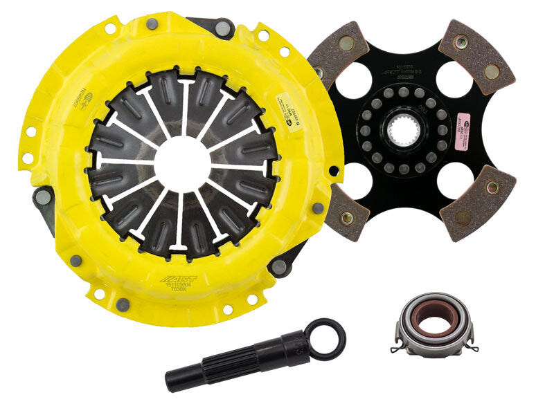 ACT 1991 Geo Prizm XT/Race Rigid 4 Pad Clutch Kit-Clutch Kits - Single-Grocery Getter Performance