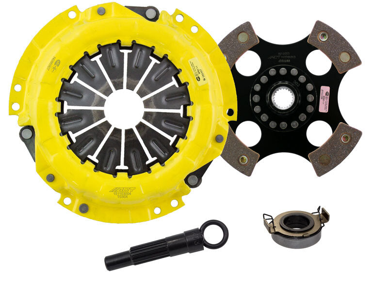 ACT 1991 Geo Prizm XT/Race Rigid 4 Pad Clutch Kit-Clutch Kits - Single-Grocery Getter Performance