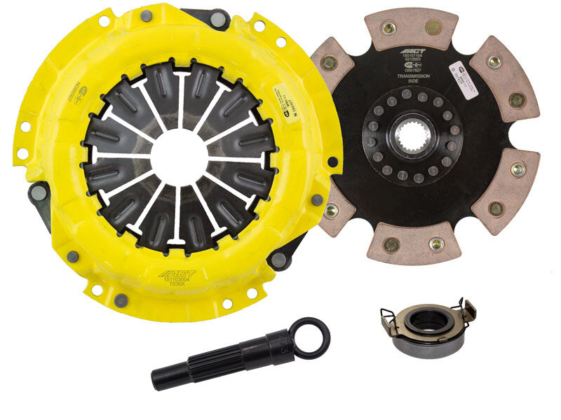 ACT 1991 Geo Prizm XT/Race Rigid 6 Pad Clutch Kit-Clutch Kits - Single-Grocery Getter Performance