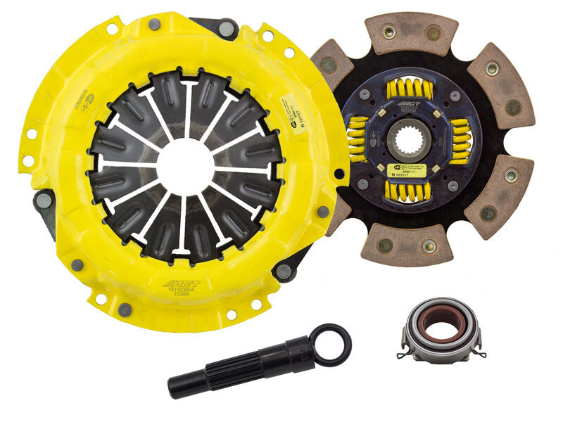 ACT 1991 Geo Prizm XT/Race Sprung 6 Pad Clutch Kit-Clutch Kits - Single-Grocery Getter Performance