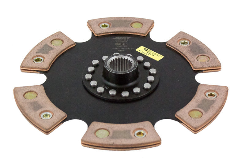 ACT 1991 Subaru Legacy 6 Pad Rigid Race Disc-Clutch Discs-Grocery Getter Performance