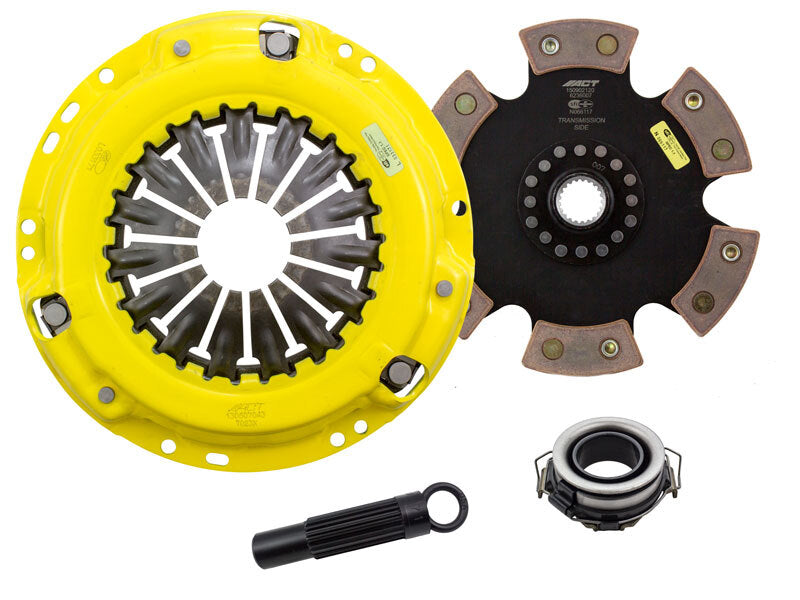 ACT 1991 Toyota Celica XT/Race Rigid 6 Pad Clutch Kit-Clutch Kits - Single-Grocery Getter Performance