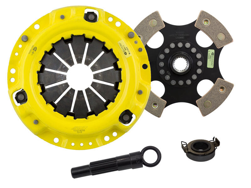 ACT 1991 Toyota Corolla HD/Race Rigid 4 Pad Clutch Kit-Clutch Kits - Single-Grocery Getter Performance