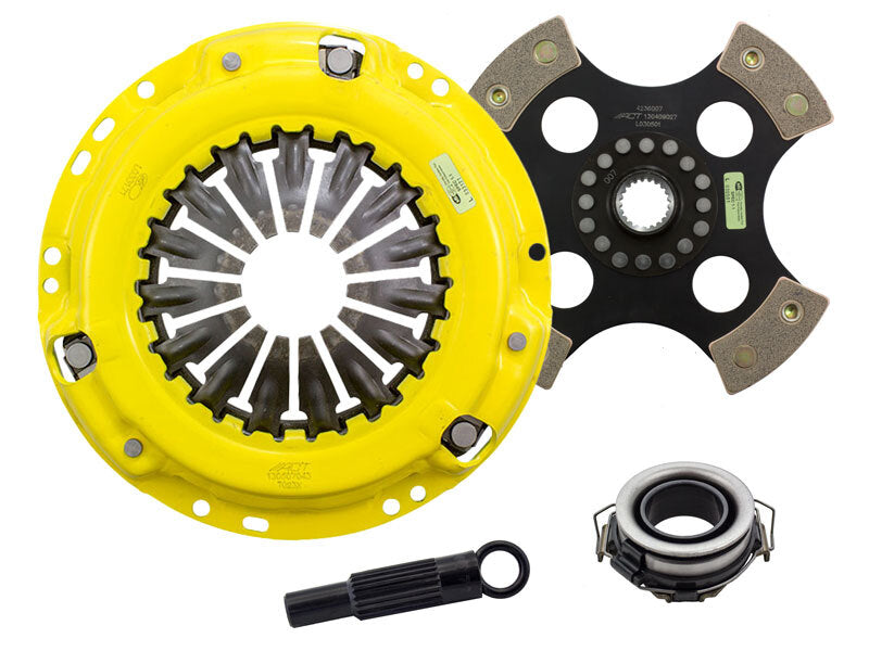 ACT 1991 Toyota MR2 HD/Race Rigid 4 Pad Clutch Kit-Clutch Kits - Single-Grocery Getter Performance