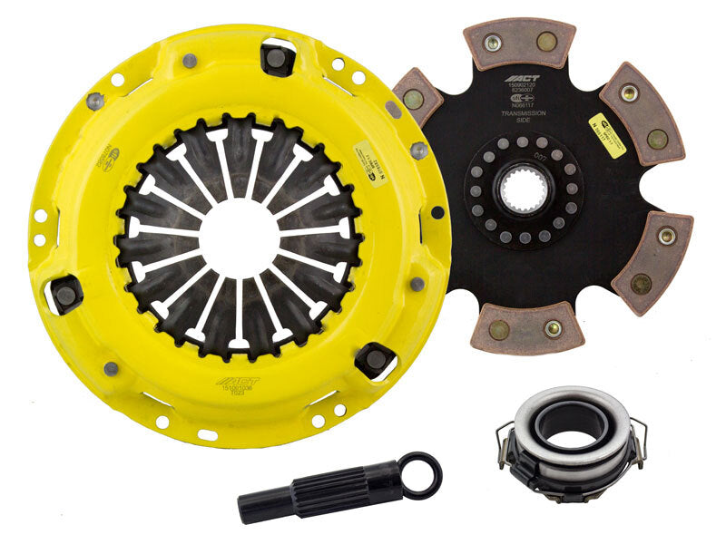 ACT 1991 Toyota MR2 XT/Race Rigid 6 Pad Clutch Kit-Clutch Kits - Single-Grocery Getter Performance